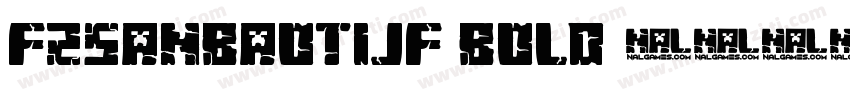 FZSanBaoTiJF Bold字体转换